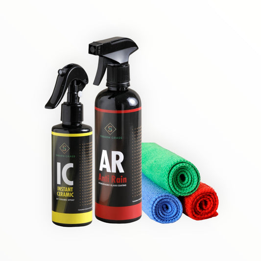 Instant Ceramic & Anti-Rain Glass Coating Kit
