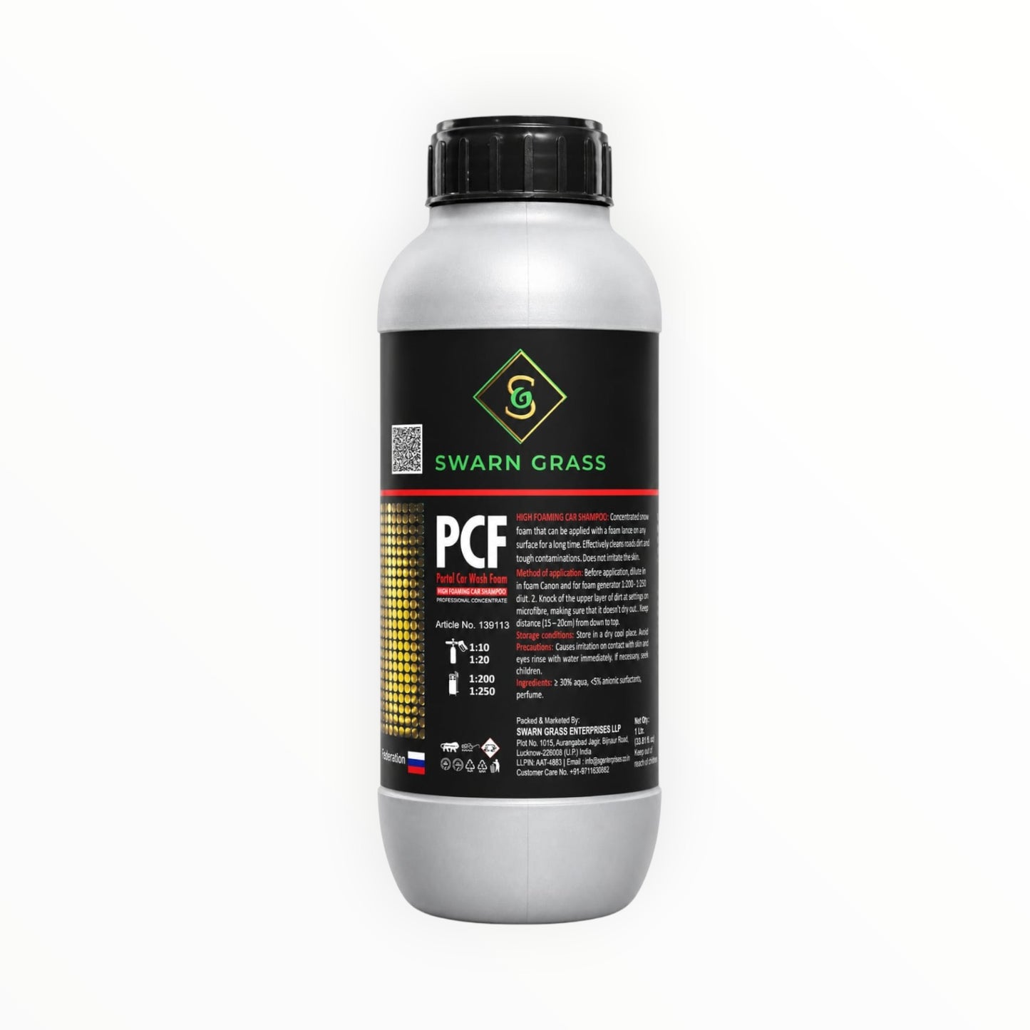 Portal Car Wash  Foam Shampoo 1 KG (PCF) pH Neutral