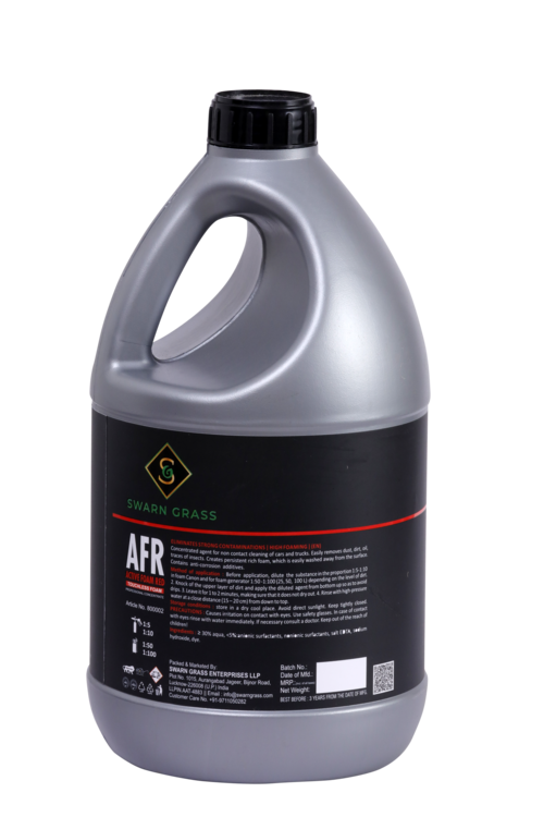 Swarn Grass Active Foam Red Touchless Car Shampoo (AFR) 20kg (5kg x 4pcs)